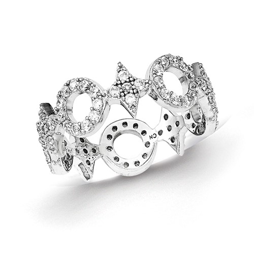 Sterling Silver CZ Ring
