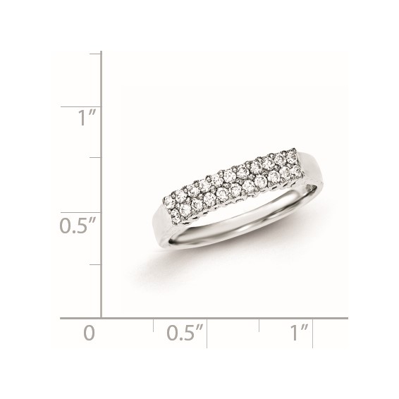 Sterling Silver CZ Ring