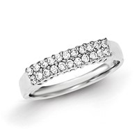 Sterling Silver CZ Ring view 1