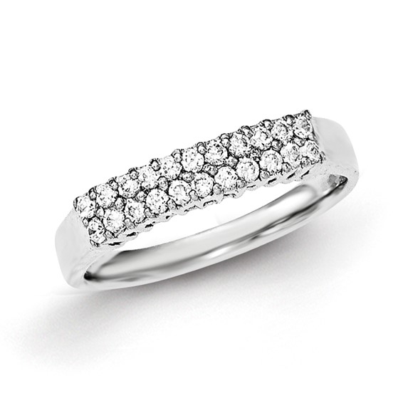 Sterling Silver CZ Ring