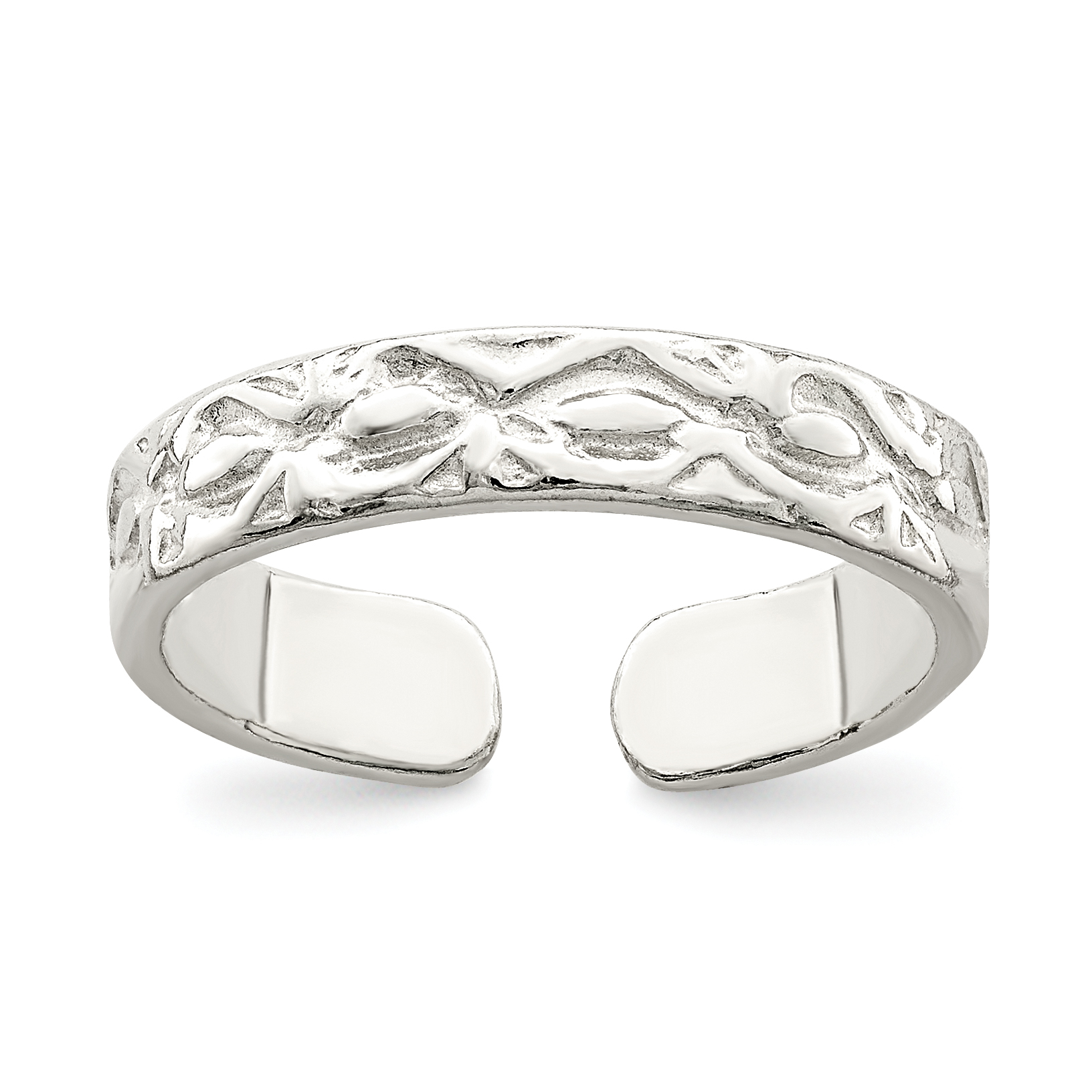 Sterling Silver Toe Ring (QR628)