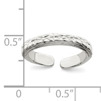 Sterling Silver Toe Ring view 5