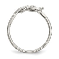 Sterling Silver Love Knot Ring view 2