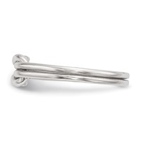 Sterling Silver Love Knot Ring view 3