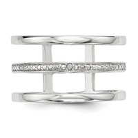 Sterling Silver Diamond Accent Ring view 4