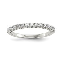 Sterling Silver CZ Ring view 1
