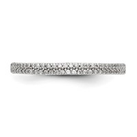Sterling Silver CZ Ring view 4