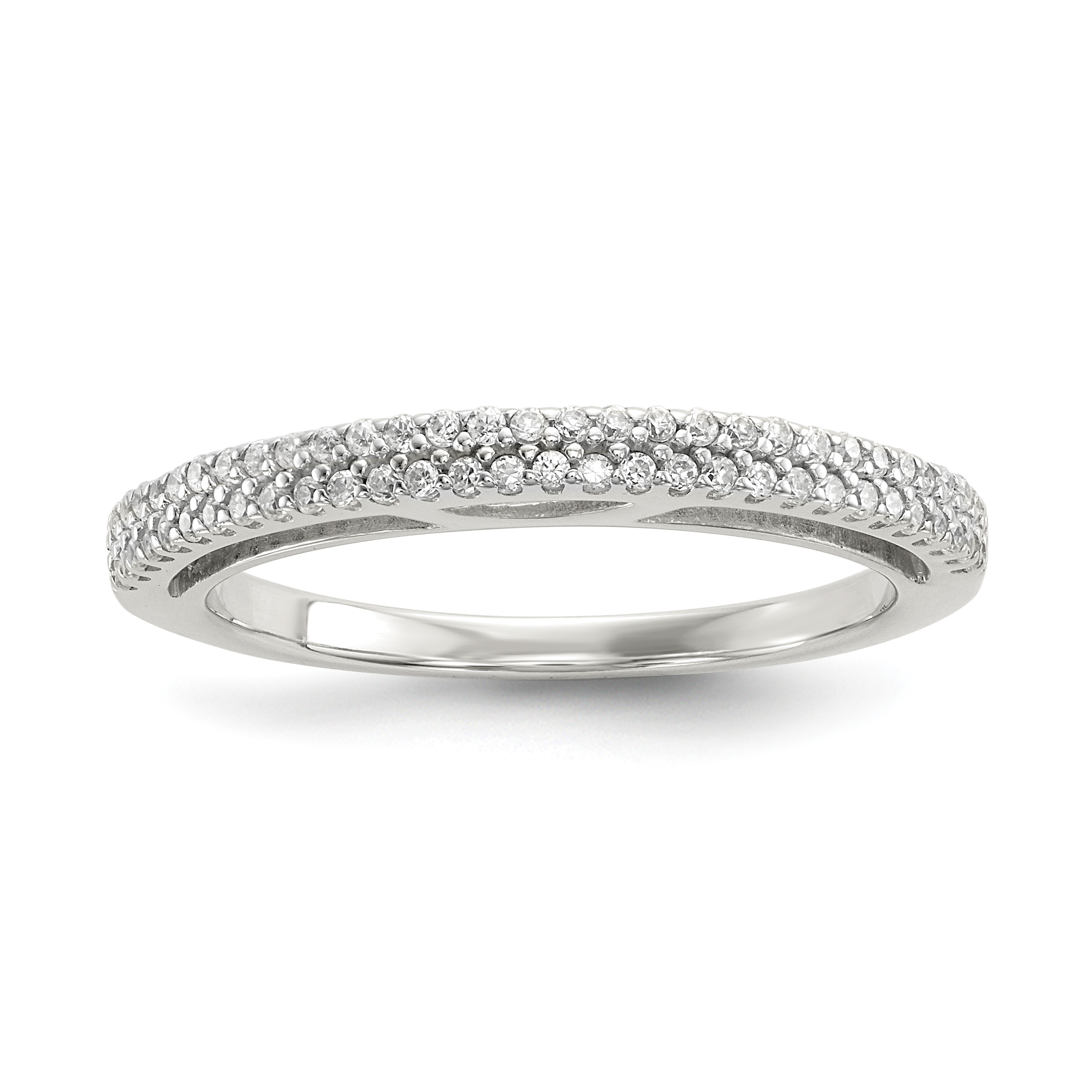 Sterling Silver CZ Ring (QR6623-6)