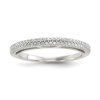 Sterling Silver CZ Ring view 1