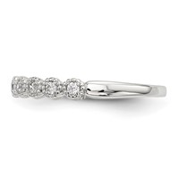 Sterling Silver CZ Ring view 3
