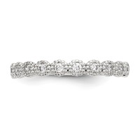 Sterling Silver CZ Ring view 4