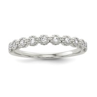 Sterling Silver CZ Ring view 1