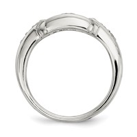 Sterling Silver CZ Ring view 2