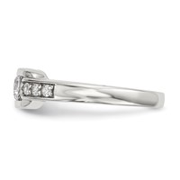 Sterling Silver CZ Ring view 3