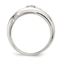 Sterling Silver CZ Ring view 2