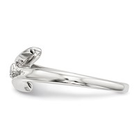 Sterling Silver CZ Ring view 3