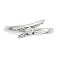 Sterling Silver CZ Ring view 4