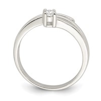 Sterling Silver CZ Ring view 2