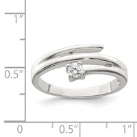 Sterling Silver CZ Ring view 5