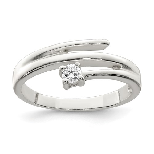Sterling Silver CZ Ring