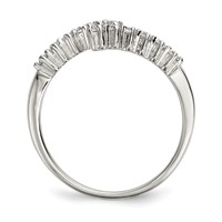 Sterling Silver CZ Ring view 2