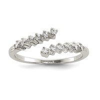 Sterling Silver CZ Ring view 1