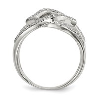 Sterling Silver CZ Ring view 2