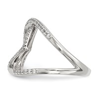 Sterling Silver CZ Ring view 3