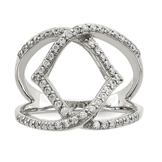 Sterling Silver CZ Ring