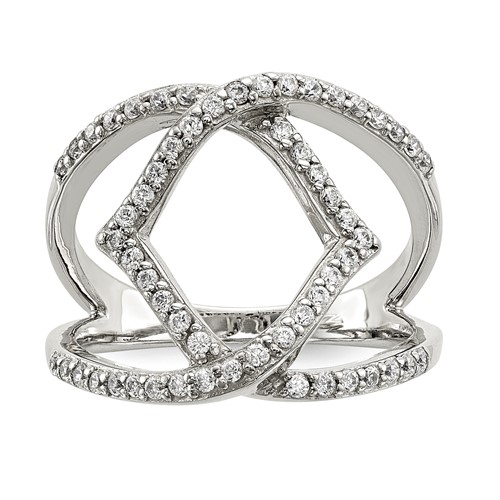 Sterling Silver CZ Ring