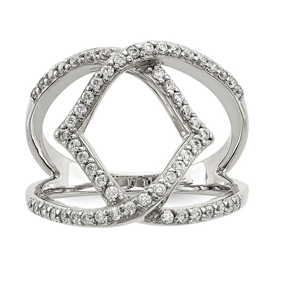 Sterling Silver CZ Ring