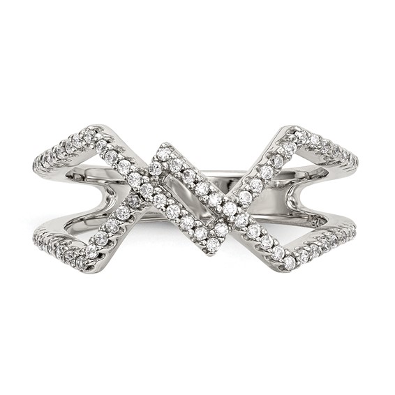 Sterling Silver CZ Ring