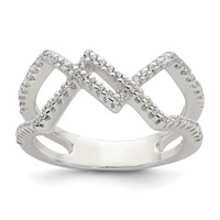 Sterling Silver CZ Ring view 1