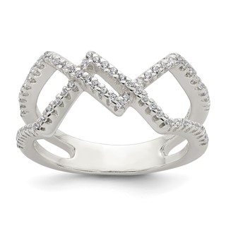 Sterling Silver CZ Ring