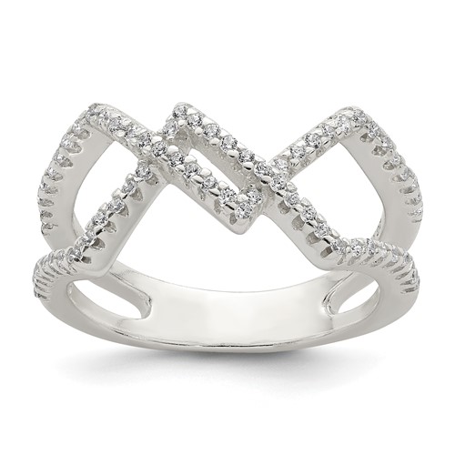Sterling Silver CZ Ring