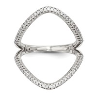 Sterling Silver CZ Ring view 4