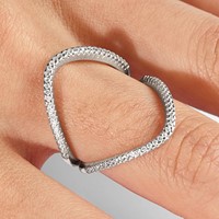 Sterling Silver CZ Ring view 5