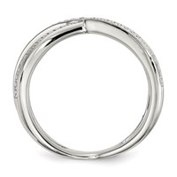 Sterling Silver Diamond Accent Ring view 2