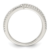 Sterling Silver CZ Ring view 2