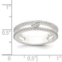 Sterling Silver CZ Ring view 5