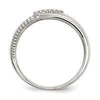 Sterling Silver CZ Ring view 2