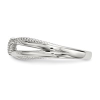 Sterling Silver CZ Ring view 3