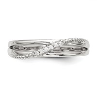 Sterling Silver CZ Ring view 4