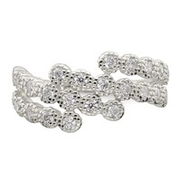 Sterling Silver CZ Ring view 4