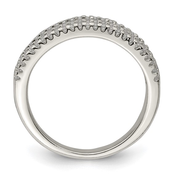 Sterling Silver CZ Ring