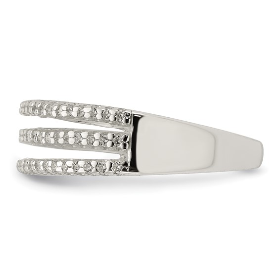 Sterling Silver CZ Ring