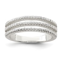 Sterling Silver CZ Ring view 1