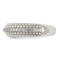 Sterling Silver CZ Ring view 3