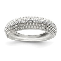 Sterling Silver CZ Ring view 1