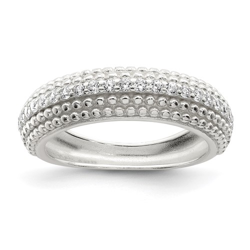Sterling Silver CZ Ring
